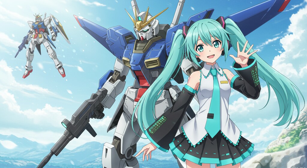 初音ミクと機動戦士ガンダム　　リメイク版