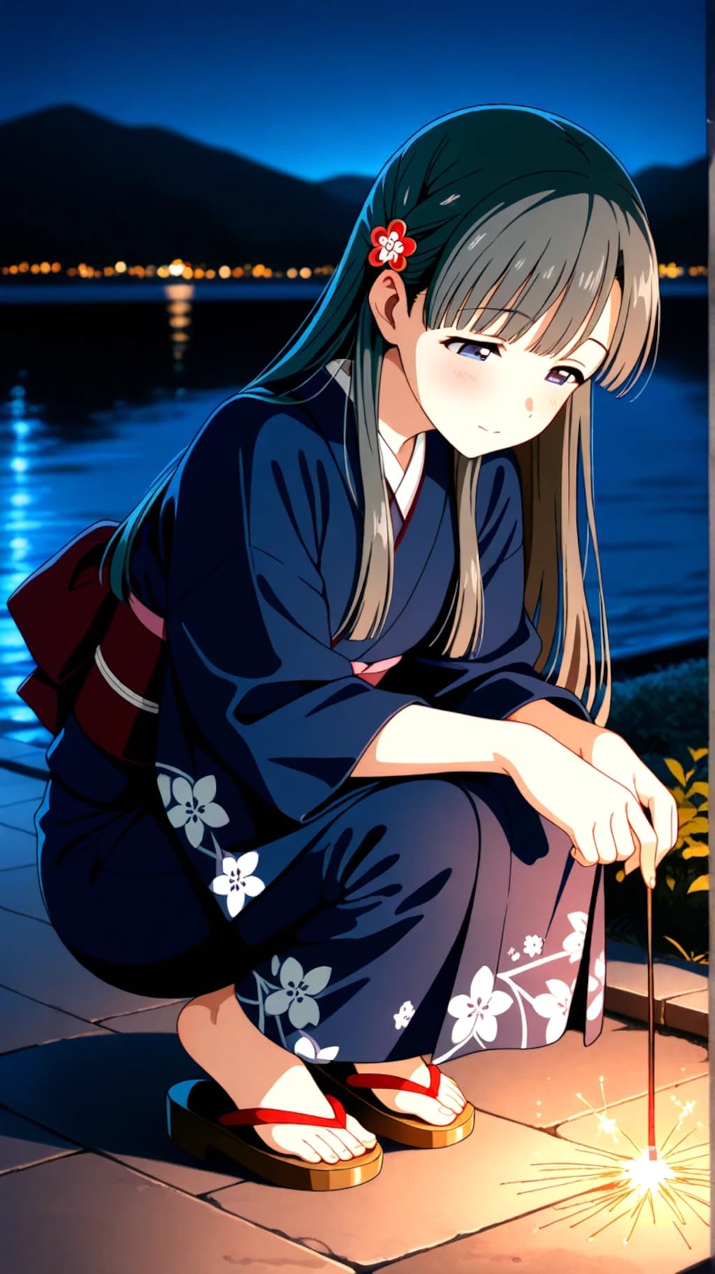 小〇川紗枝　着物②