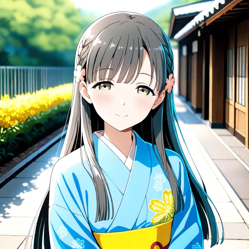 小〇川紗枝　着物② | の人気AIイラスト・グラビア