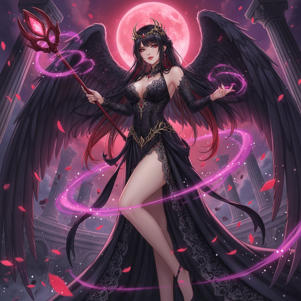 🌙(全10モデル生成)紅き月の魔人🌙