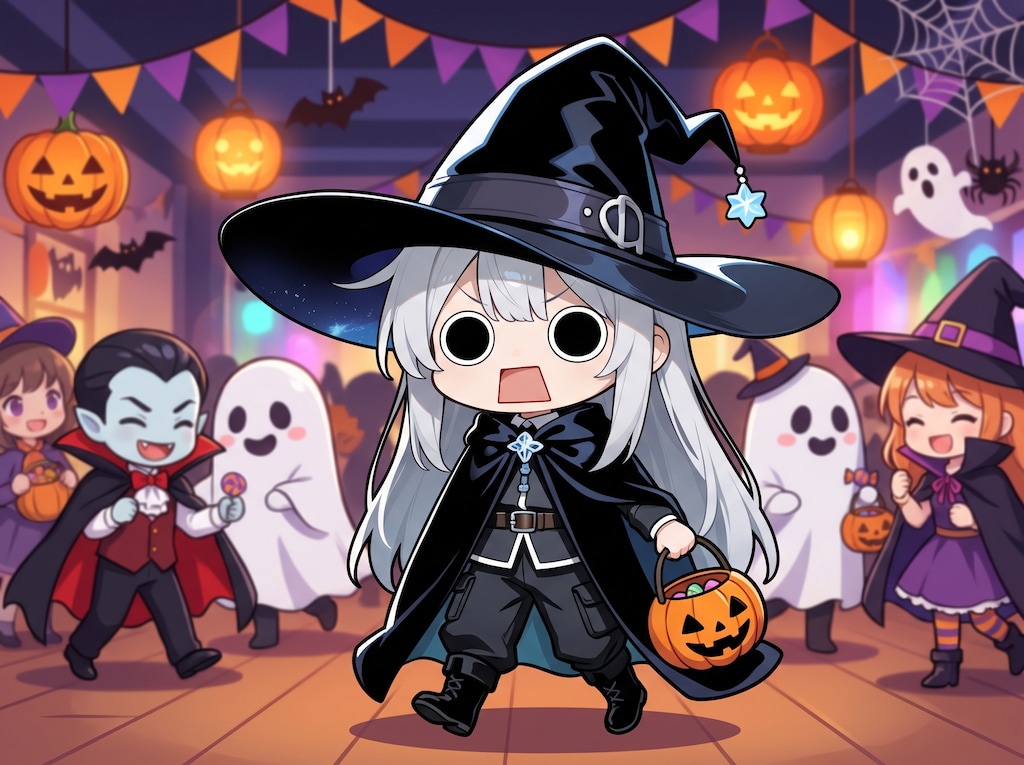 ハロウィンパーティえらいこっちゃ嬢
