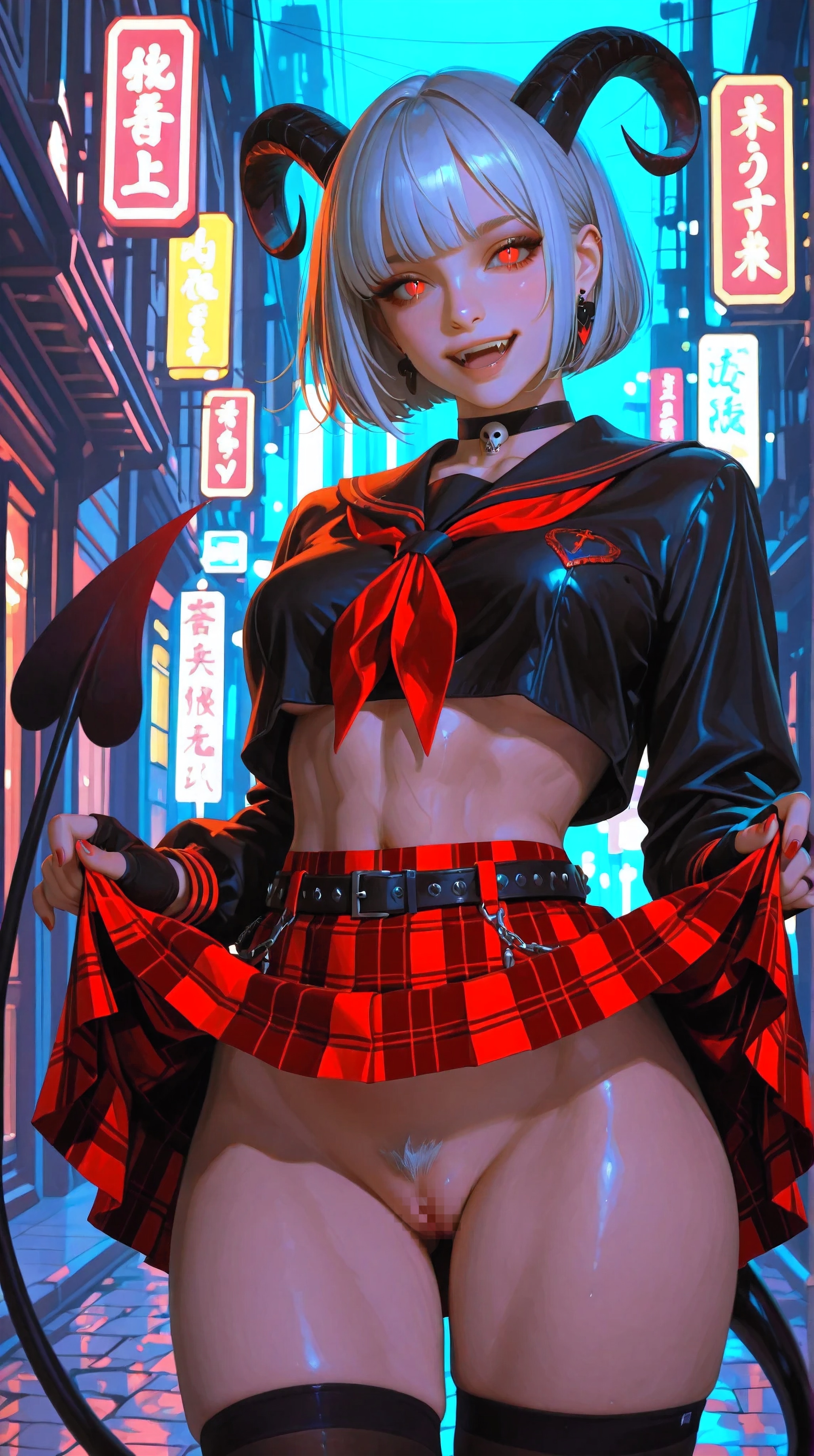 「ネオン街で堕とす魔ガール Ｒー１８」
