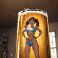 ビールを飲みたい→ビールに浸かりたい 4枚目