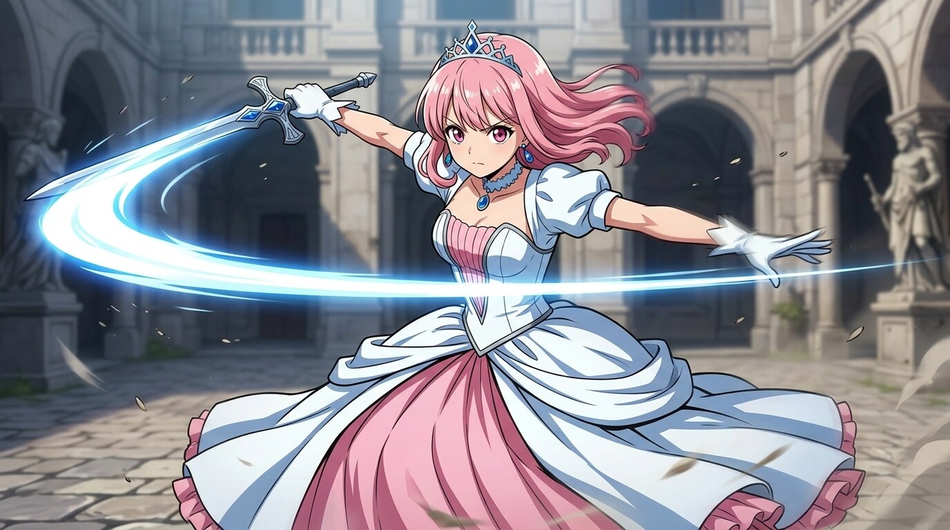 横斬りを習得した姫様