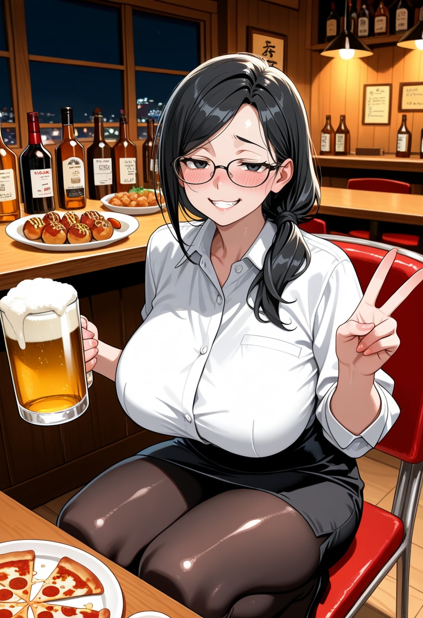 お酒はガソリン🍺 | の人気AIイラスト・グラビア