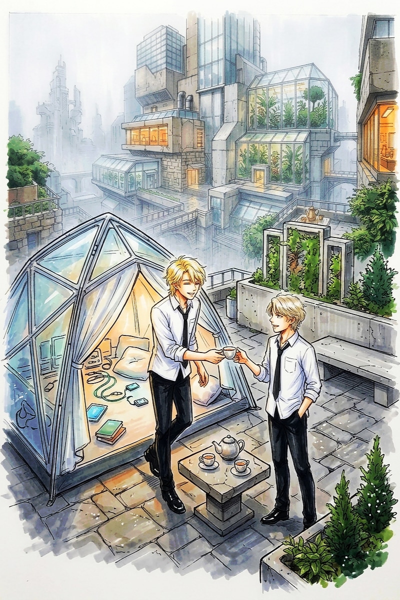 Urban Echo Camp | の人気AIイラスト・グラビア