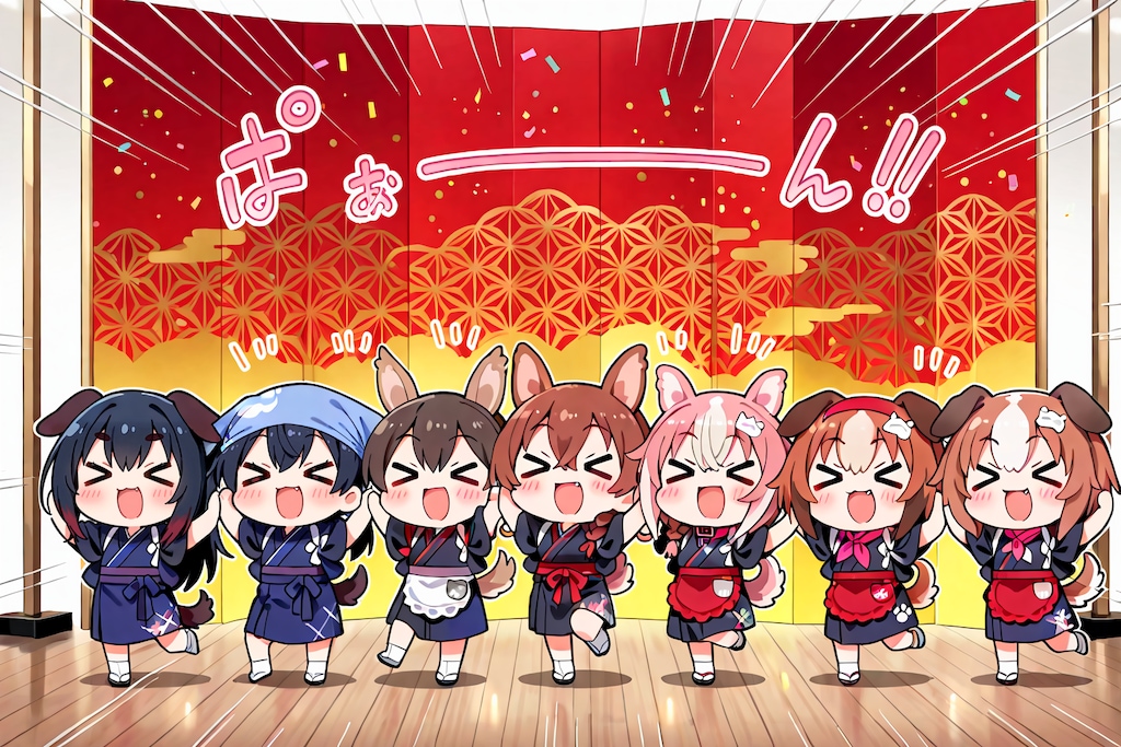 いぬみみようちえんじのえんかいげい！