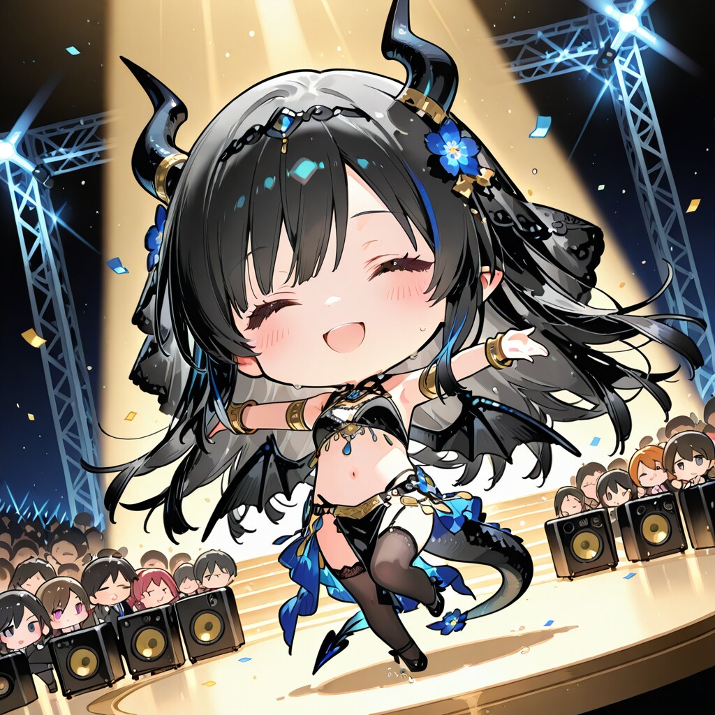 竜のちび姫様ダンスショー (PHOENIX・HARPY)