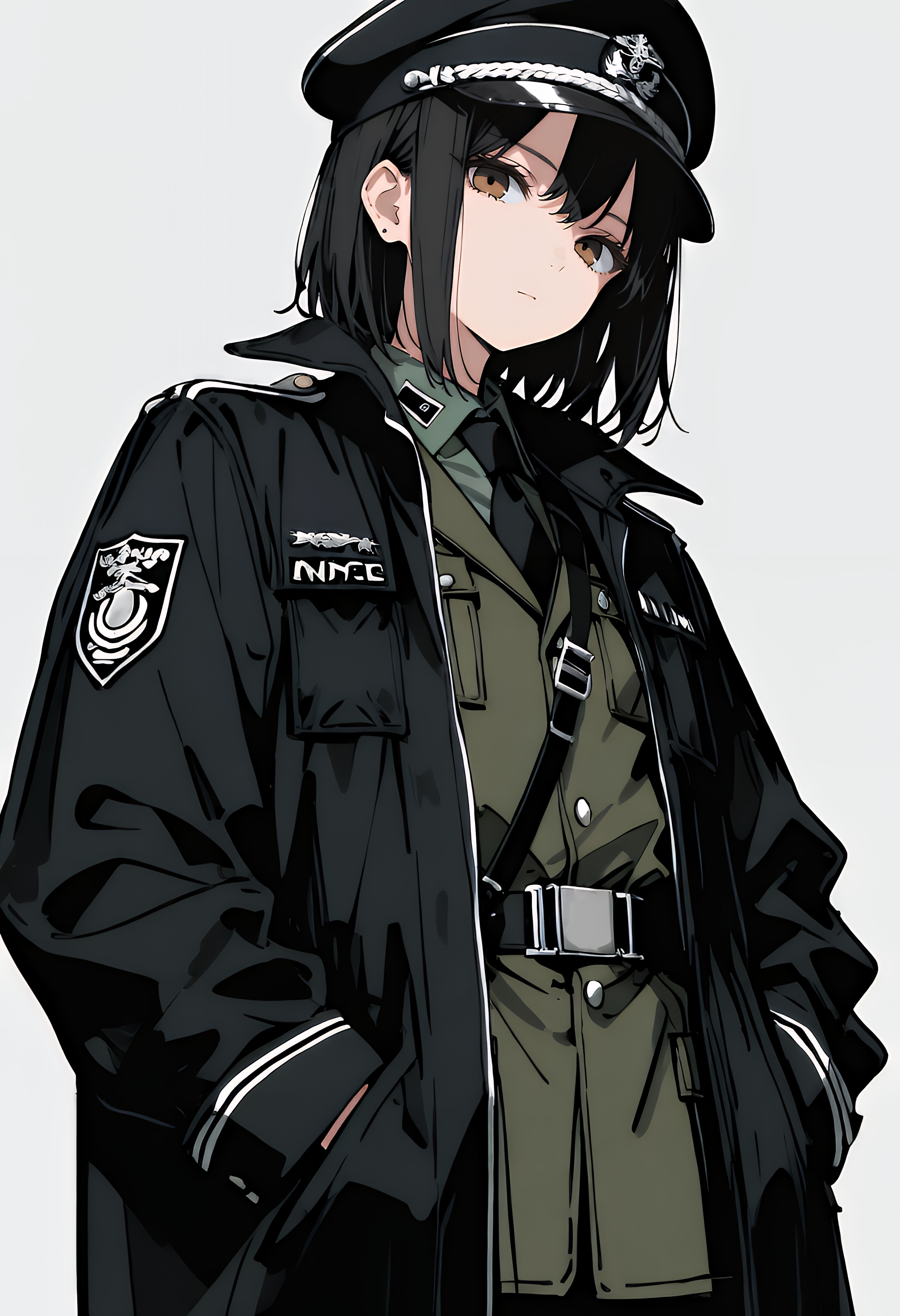 軍服 | の人気AIイラスト・グラビア
