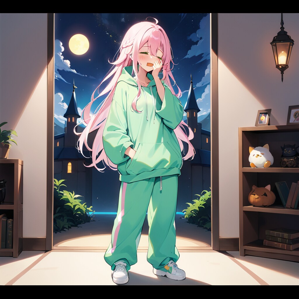 ふわあ〜😴 | の人気AIイラスト・グラビア