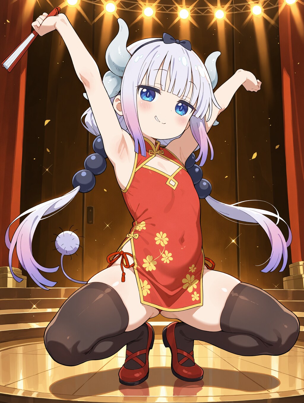 メスガキカンナのチャイナドレス