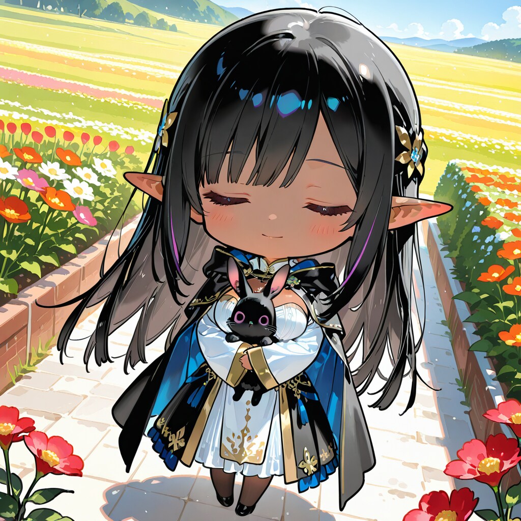 ちっちゃいダークエルフ姫