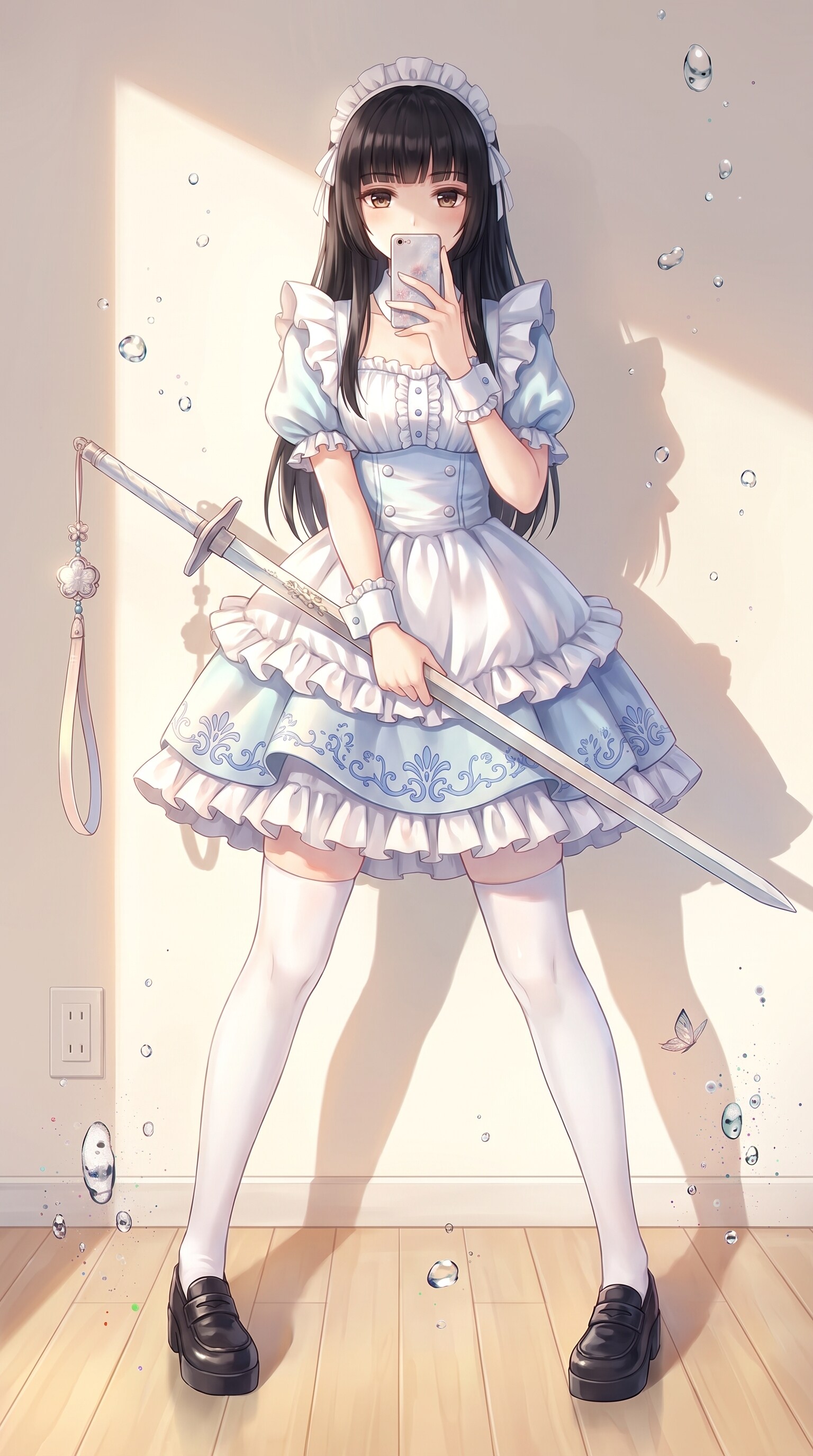 月影白綺装剣 | の人気AIイラスト・グラビア