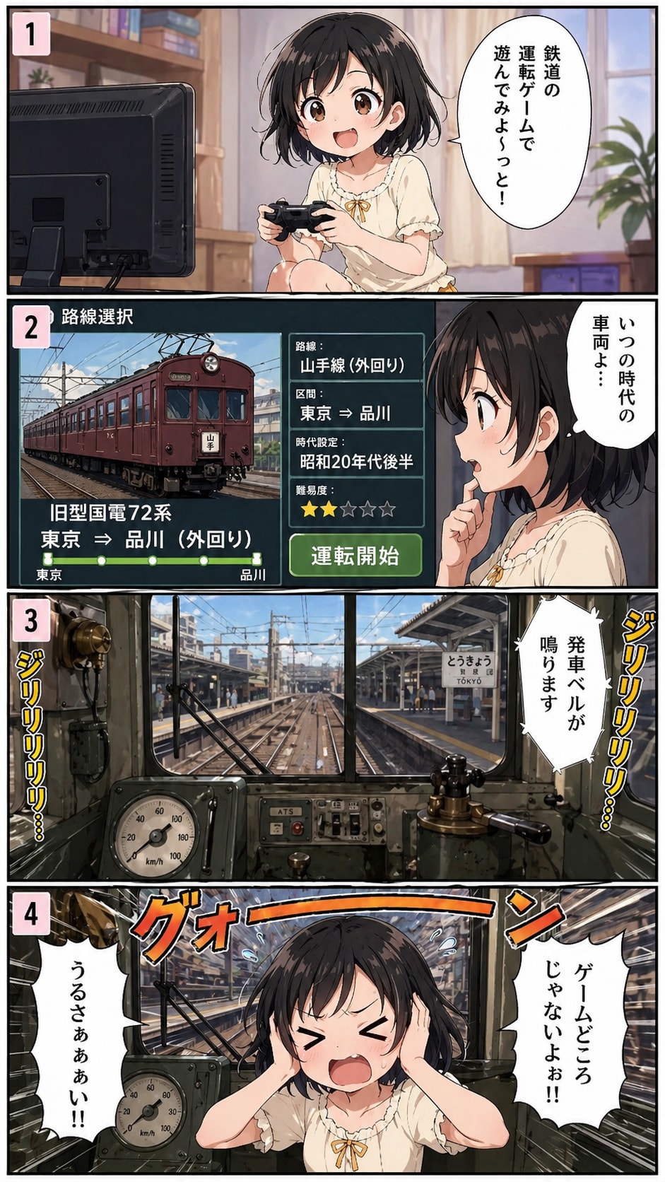 うるさい吊り掛け駆動 | の人気AIイラスト・グラビア