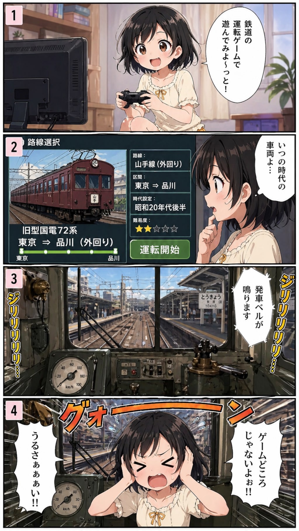 うるさい吊り掛け駆動