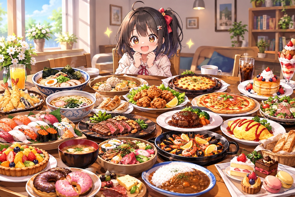 今日は食いしん坊の日！