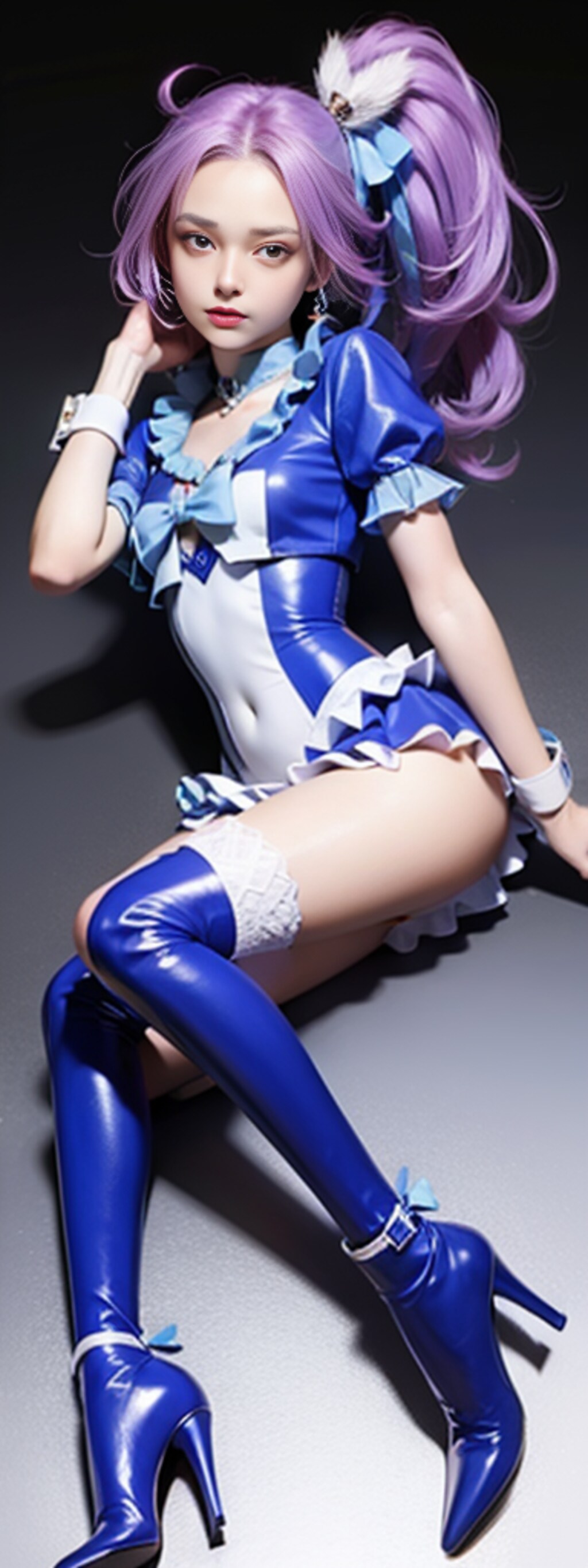 Curebeat's knee-high boots are beautiful#5
