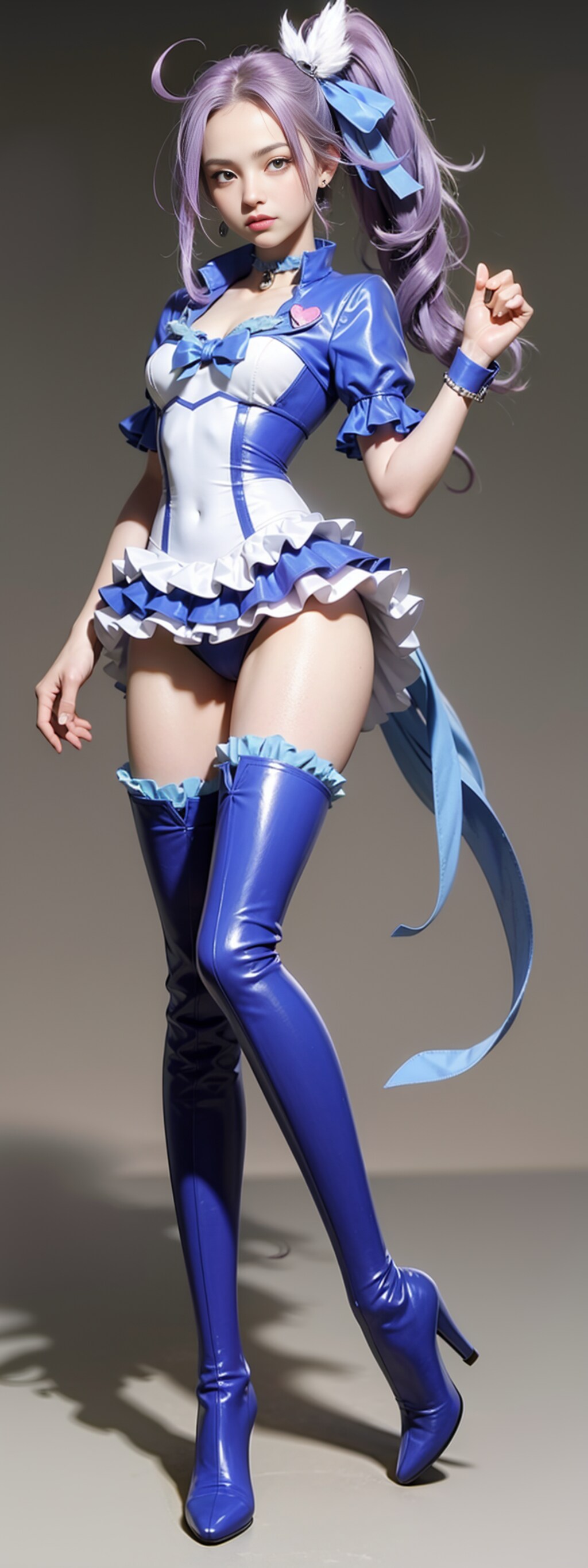 Curebeat's knee-high boots are beautiful#5