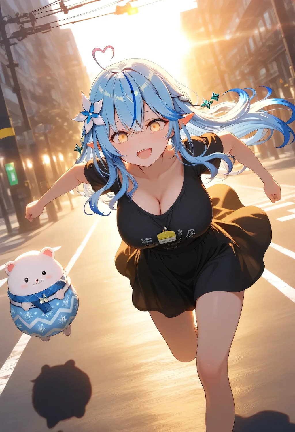 ランニング✨　雪花ラミィ