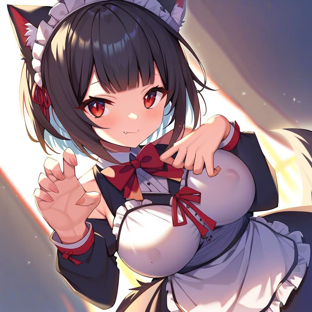 ケモ耳メイドさん