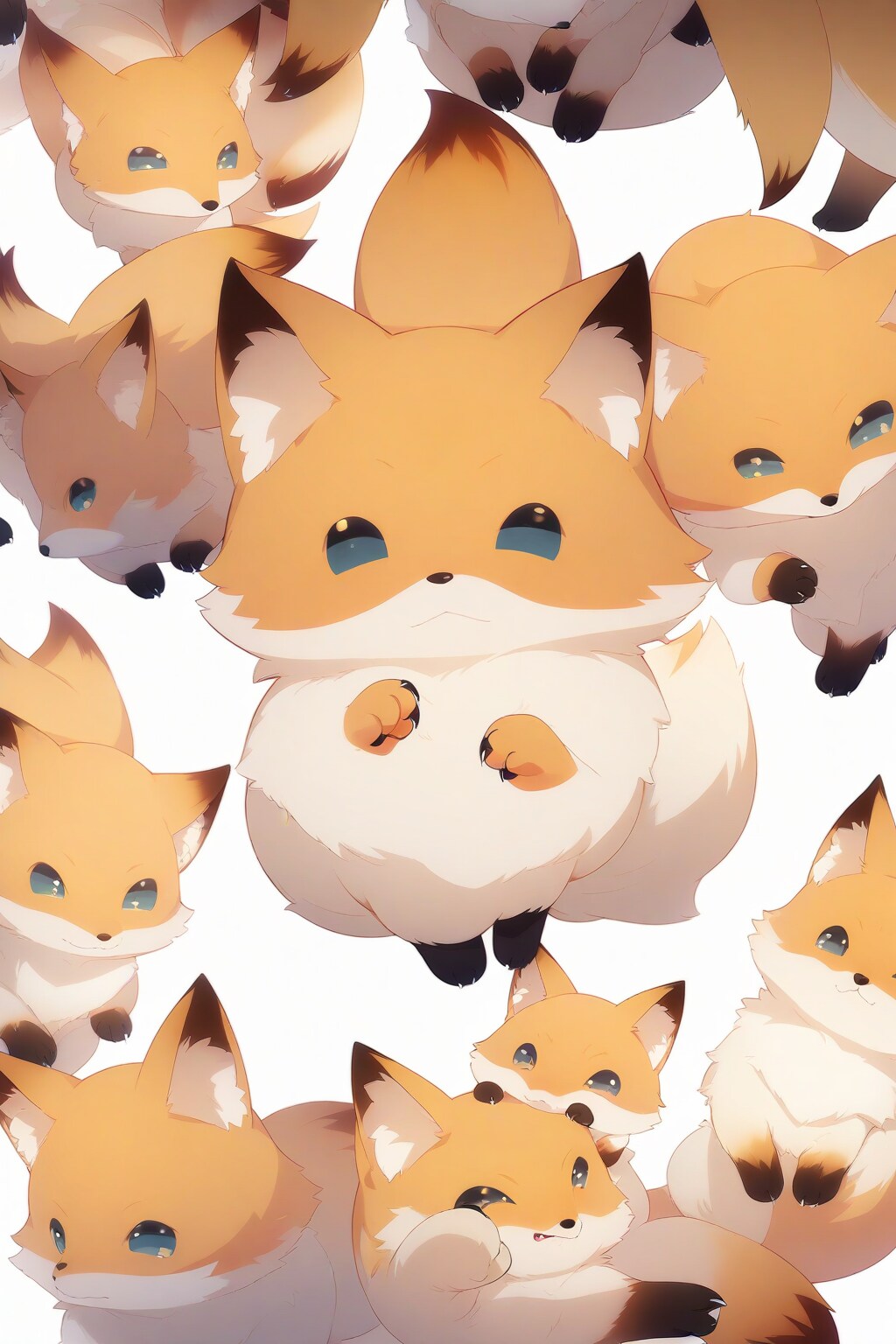 きつねっこ | の人気AIイラスト・グラビア