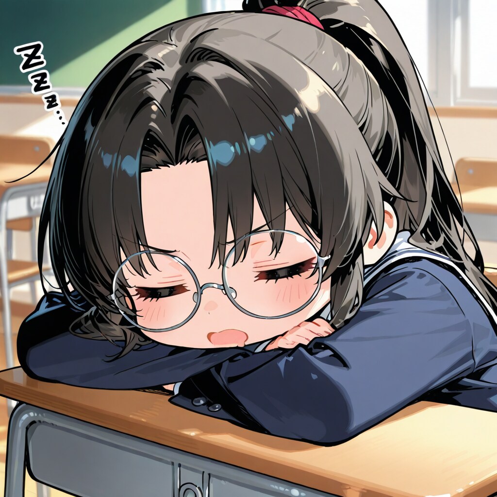 寝落ち楓ちゃん