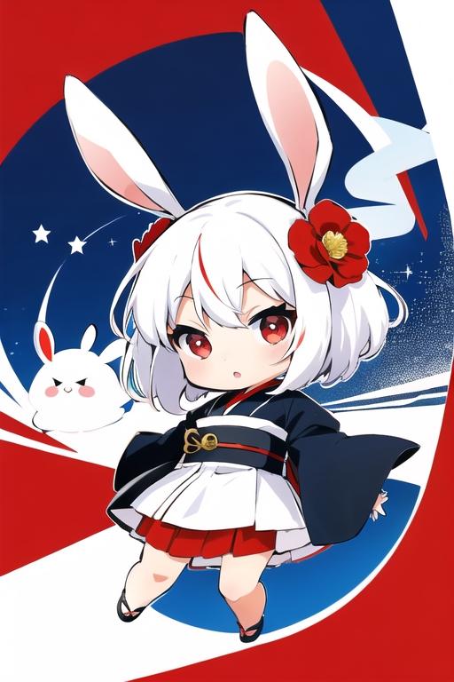 ウサギの女の子
