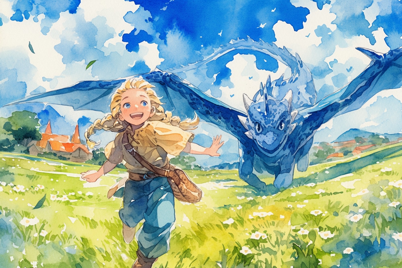 ドラゴンと少女（竜騎士）51 | の人気AIイラスト・グラビア