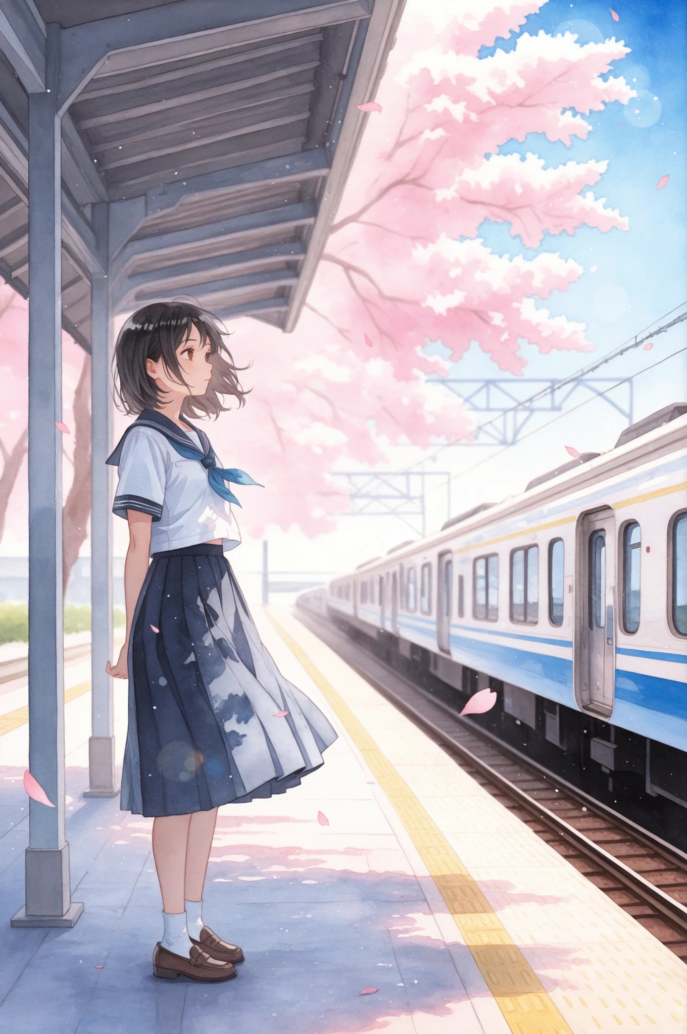 線路は続く | の人気AIイラスト・グラビア