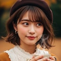 ベレー帽と秋色女子《Flow使ってみたんだもん》 11枚目
