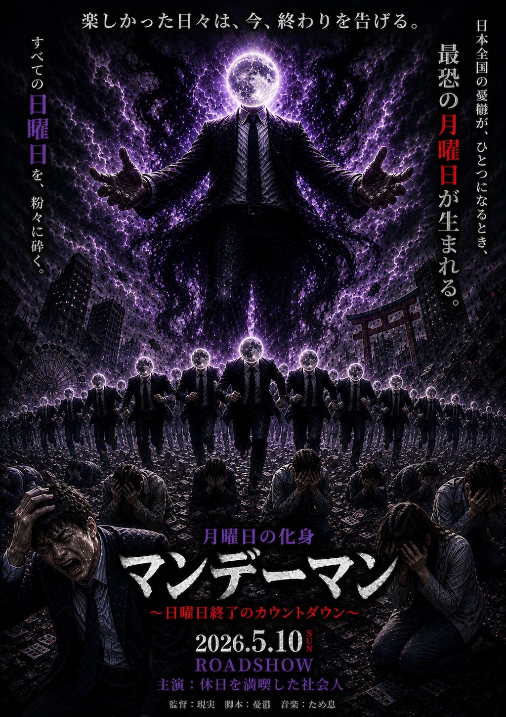 マンデーマン接近中