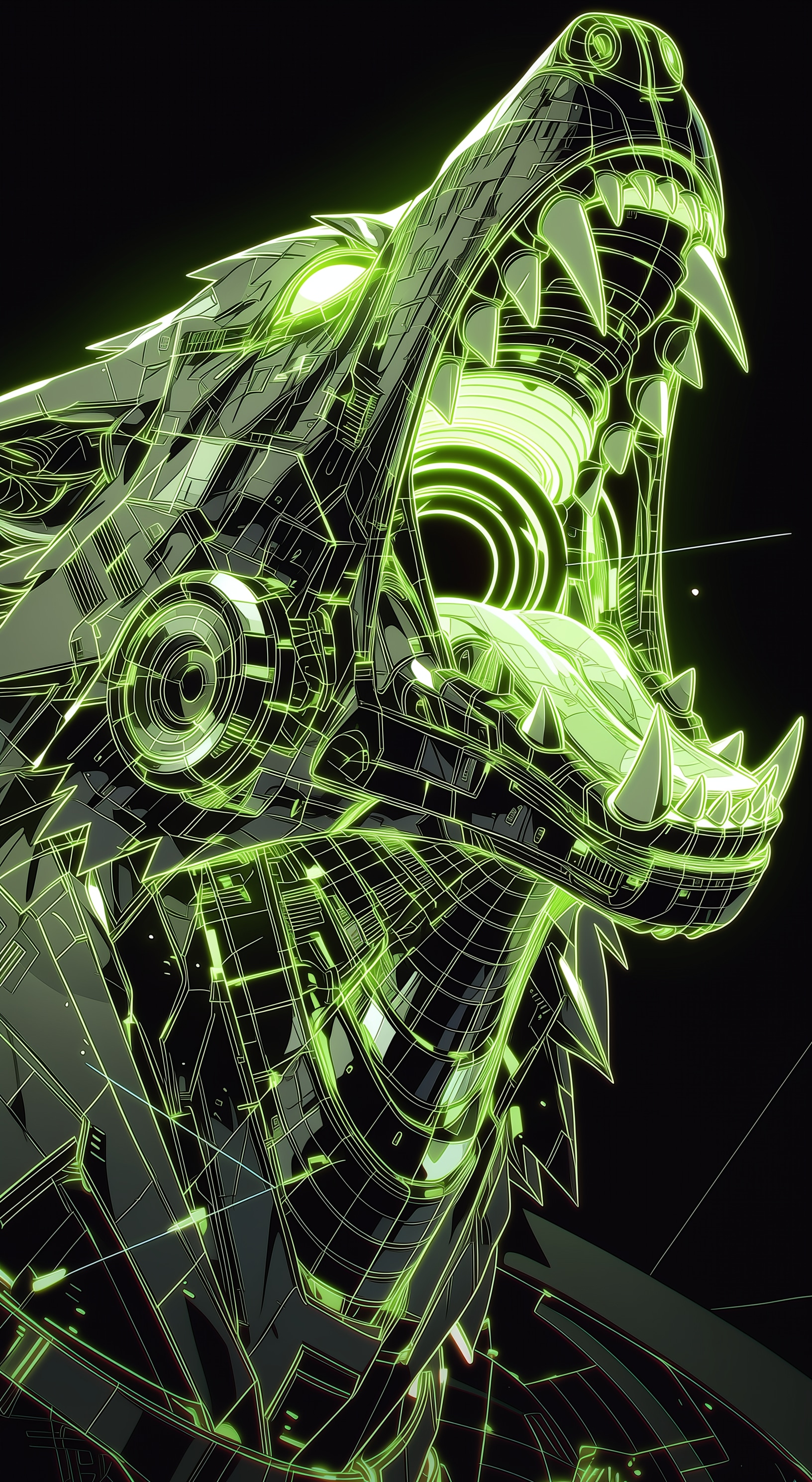 メカニカルウルフ | の人気AIイラスト・グラビア