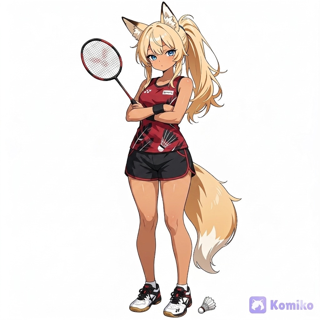 Keiko, badminton athlete