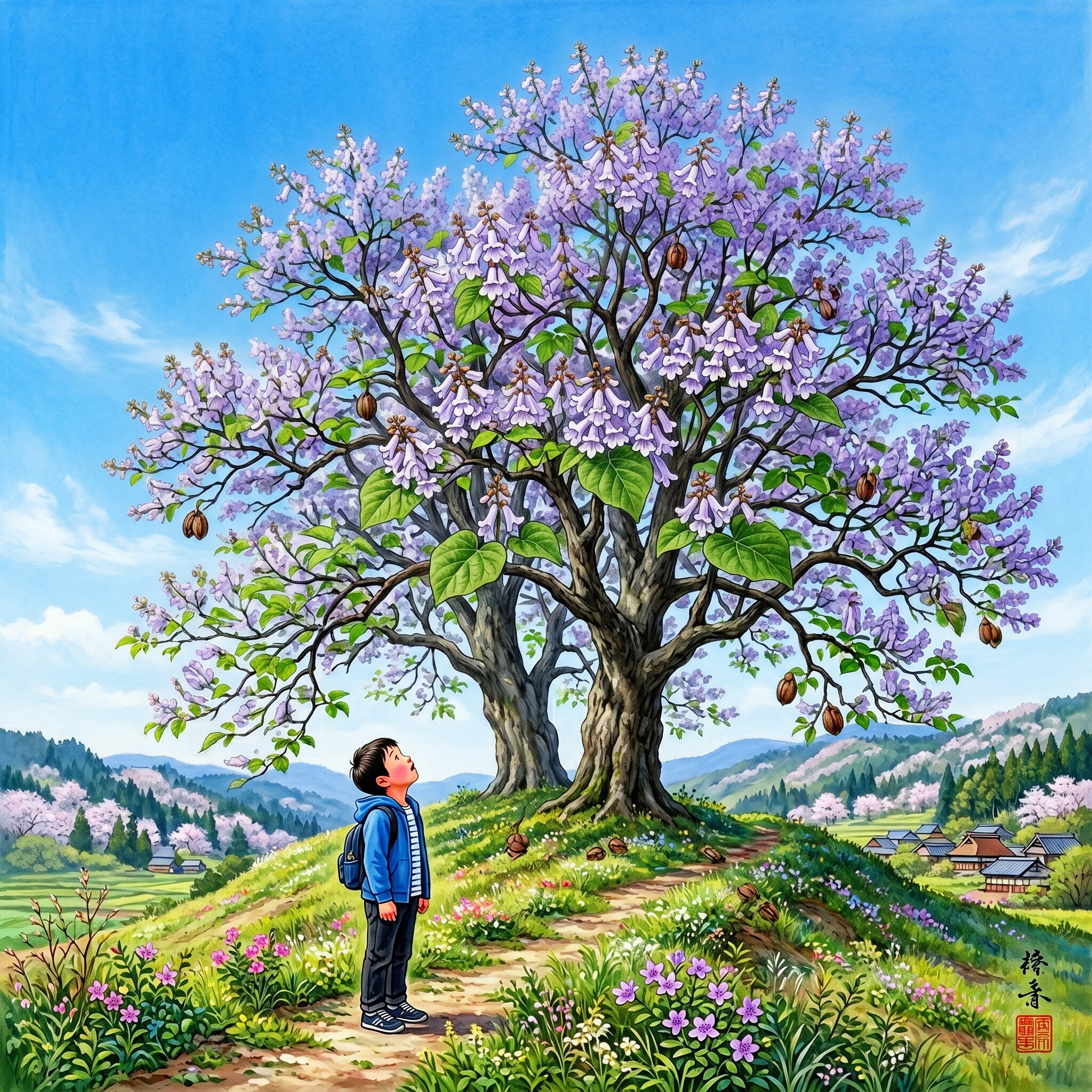 桐の花 | の人気AIイラスト・グラビア
