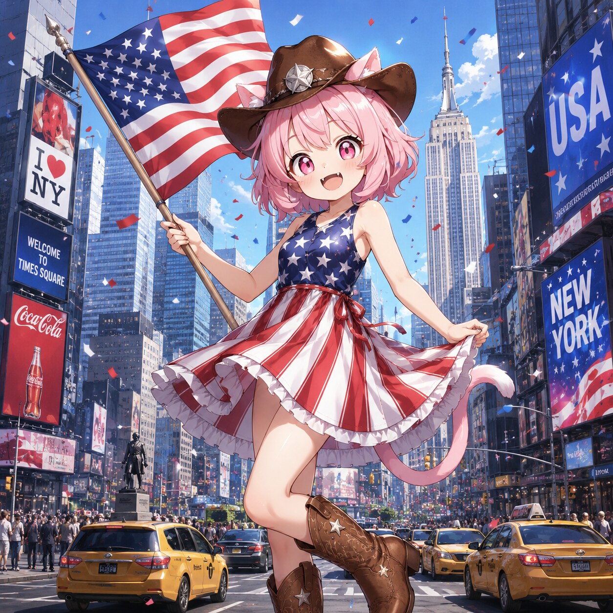 今日はアメリカ独立記念日