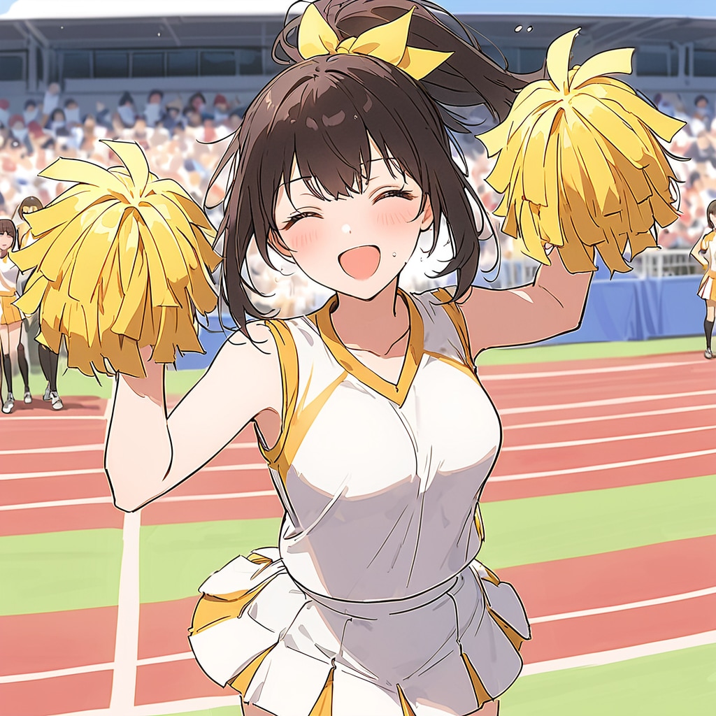 SEEKERバージョンのチアリーダー | の人気AIイラスト・グラビア