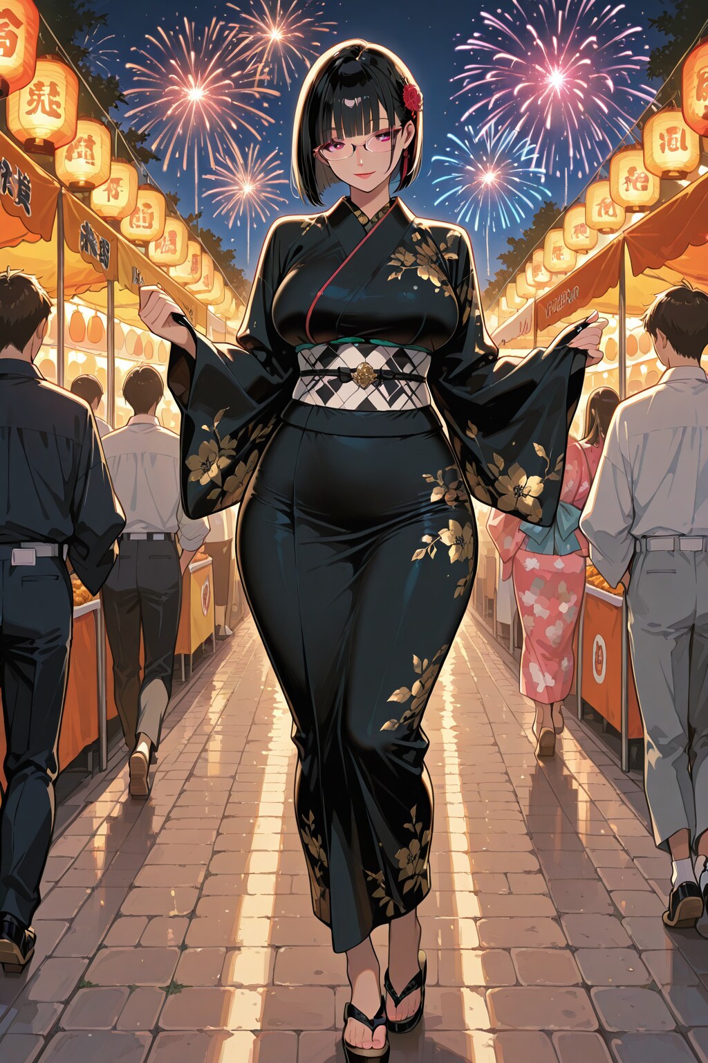 縁日は楽しい