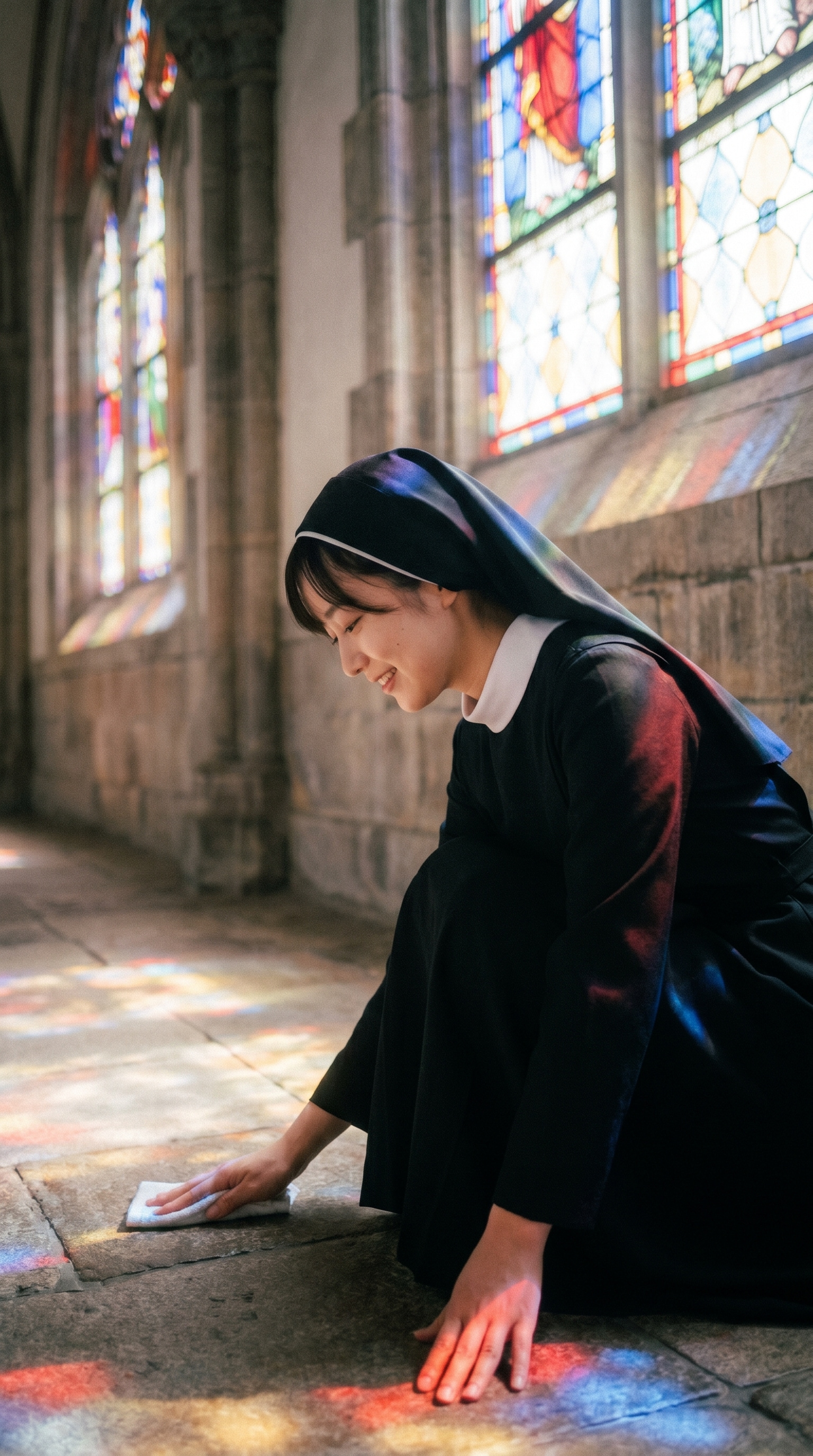Beneath the Stained Glass