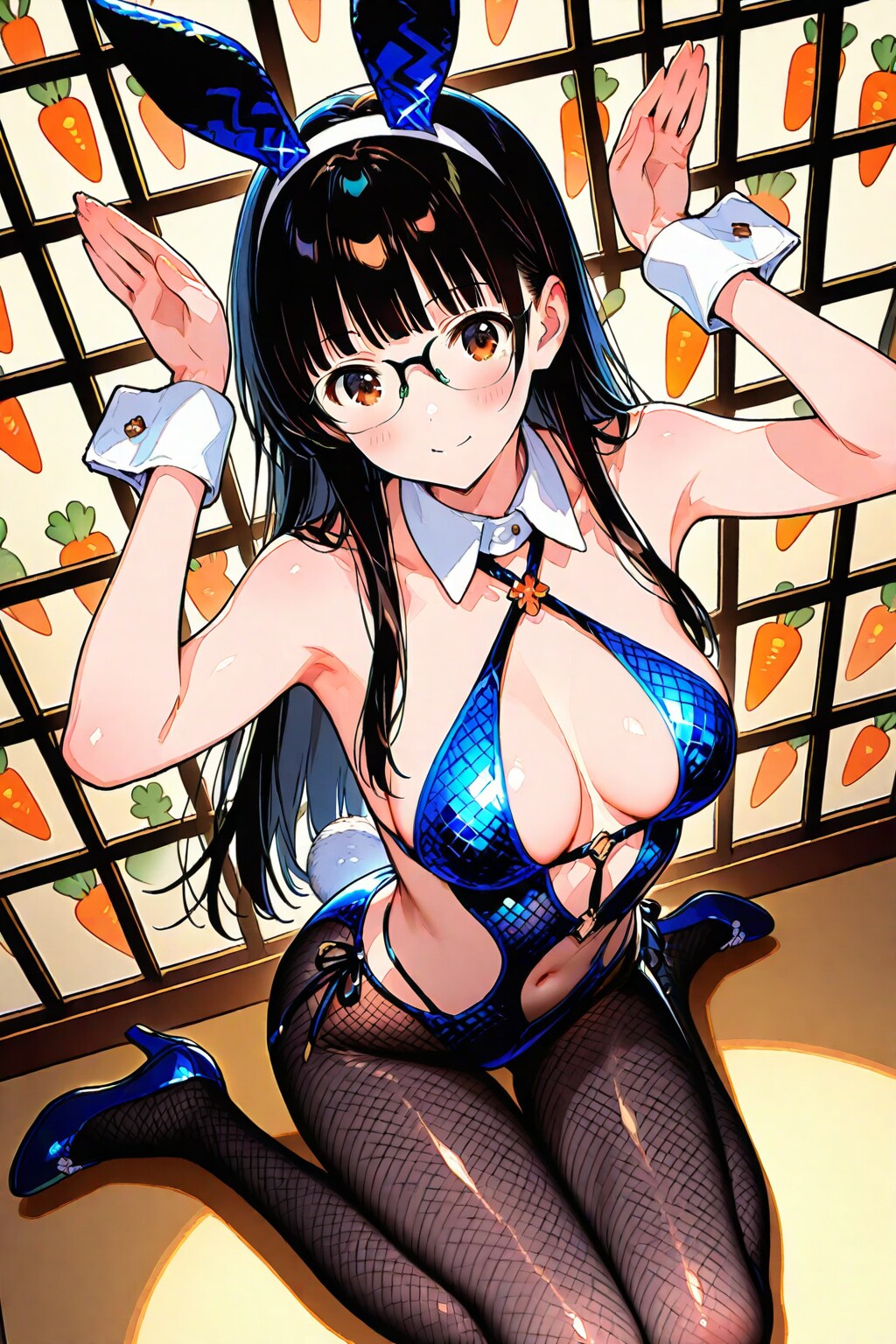 ラティス水着をアレンジ①