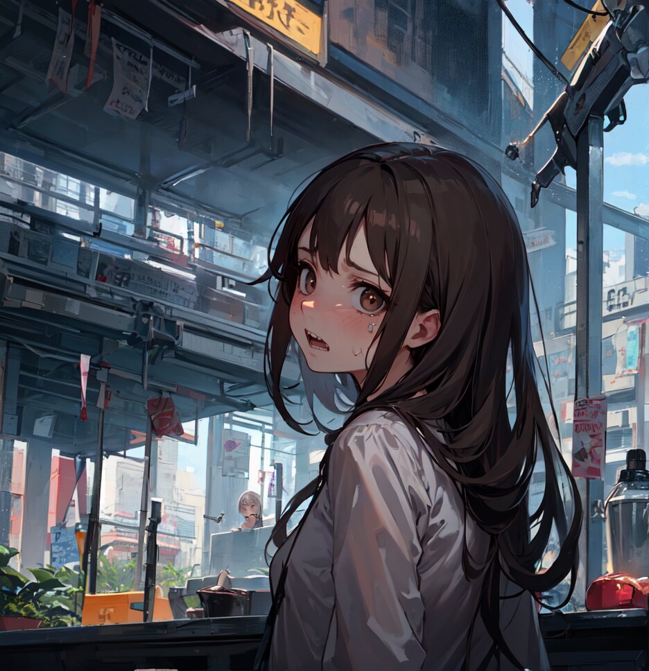 嫌がる女の子