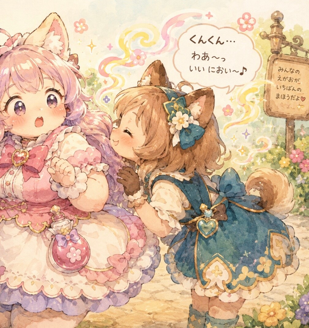 魔法少女ちゃんのにおい