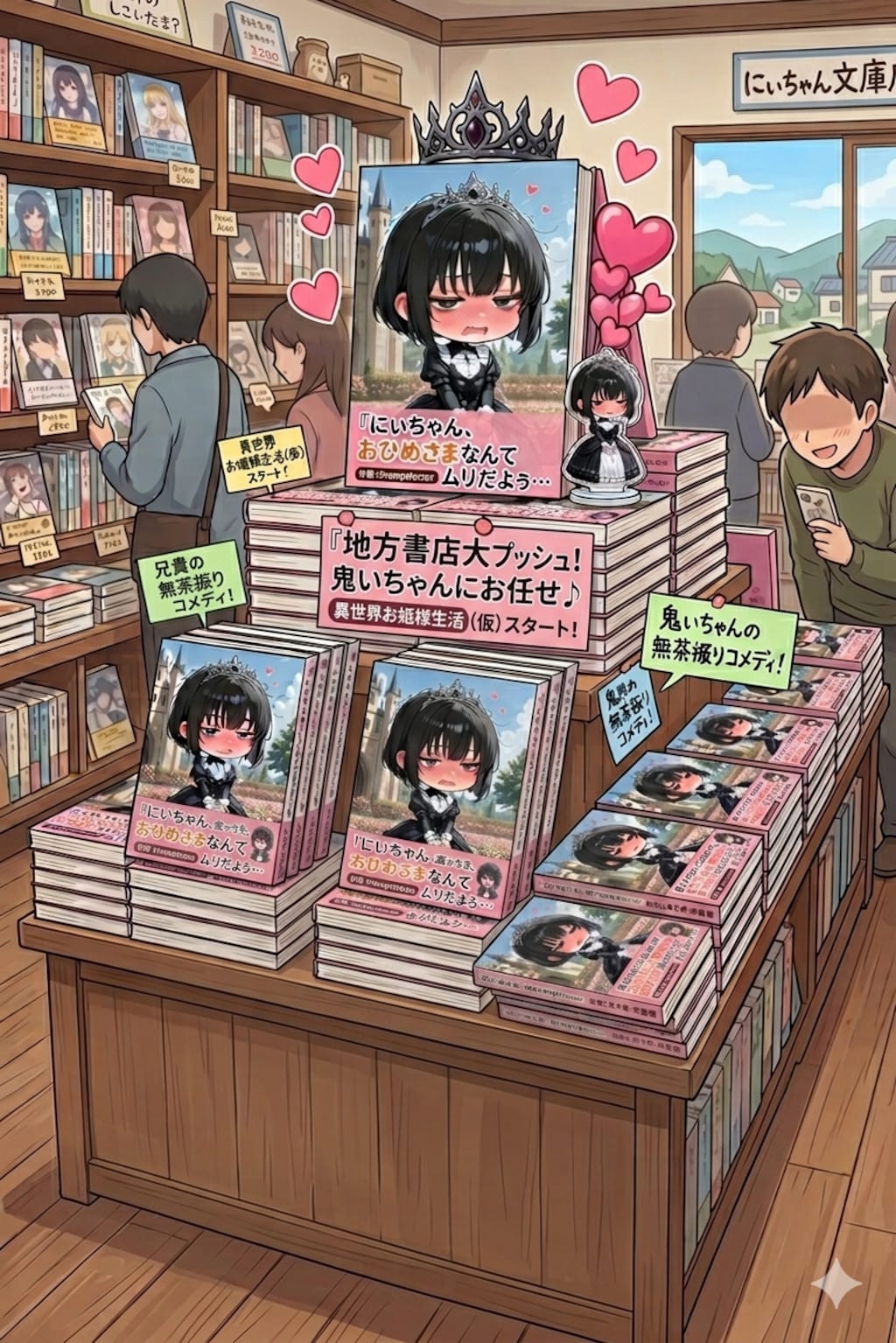 にいちゃん…いせかいてんいのらのべなんてムリだよぅ…