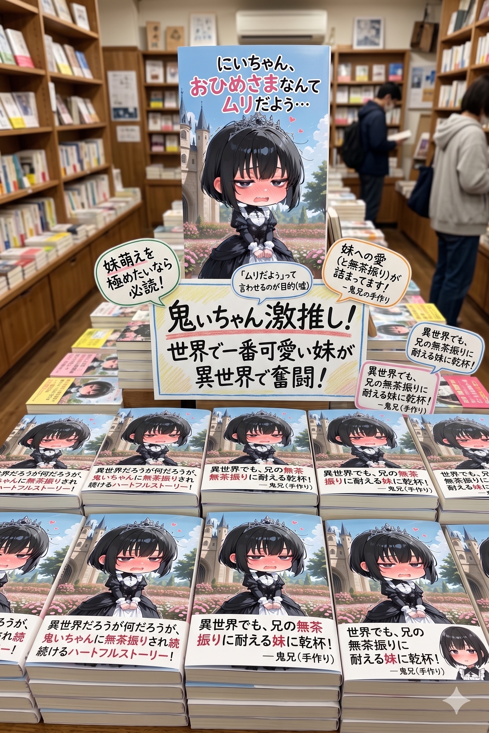 にいちゃん…いせかいてんいのらのべなんてムリだよぅ…