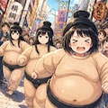 お姉ちゃんたち裸で歩いてる～😆 7枚目