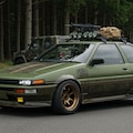 AE86軍用車 3枚目