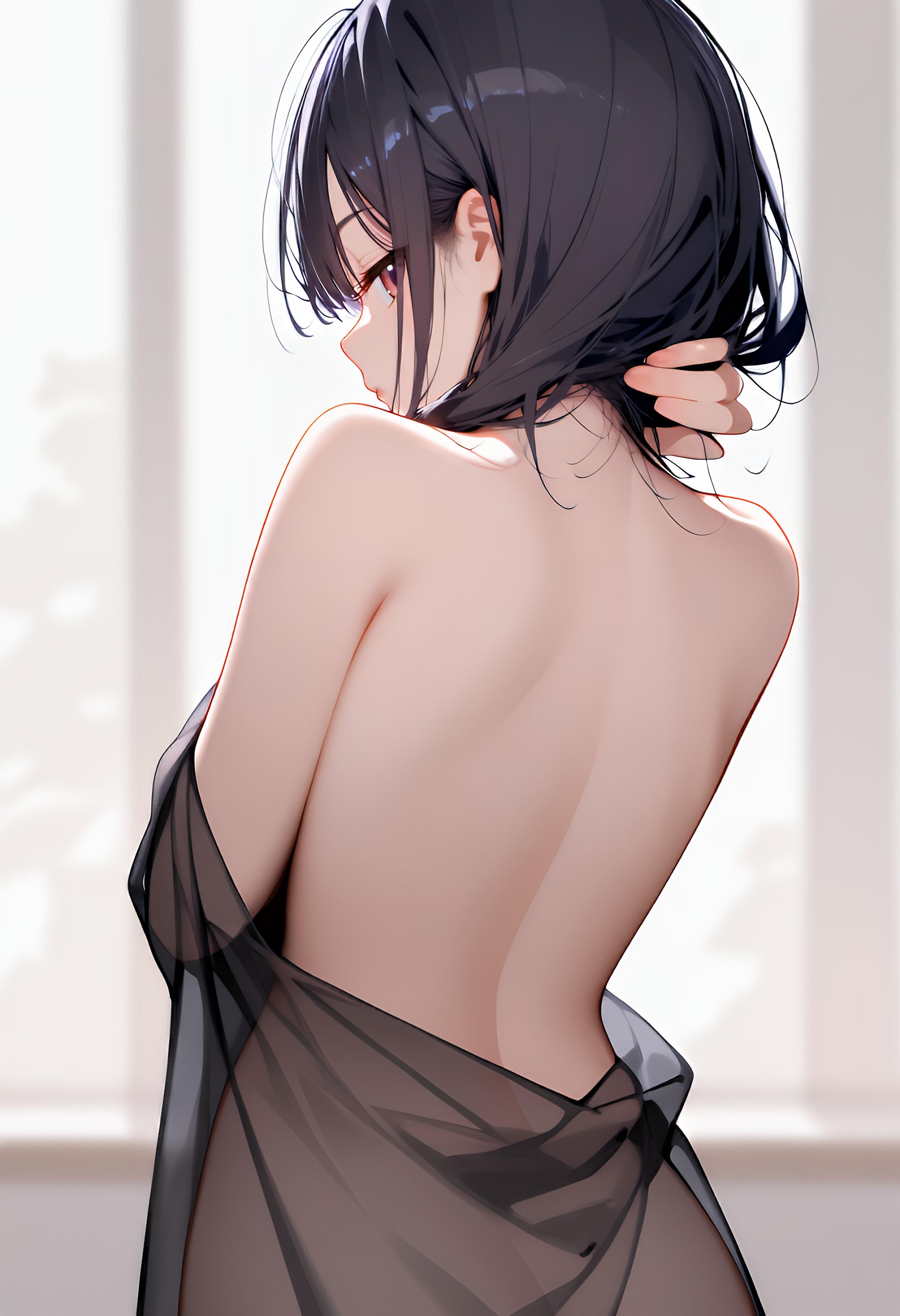 肌色に黒