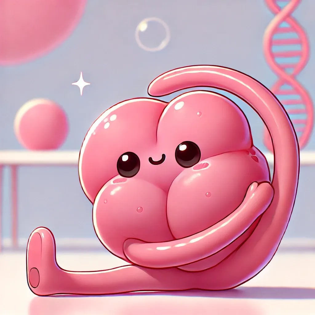 ももほうくんのストレッチ