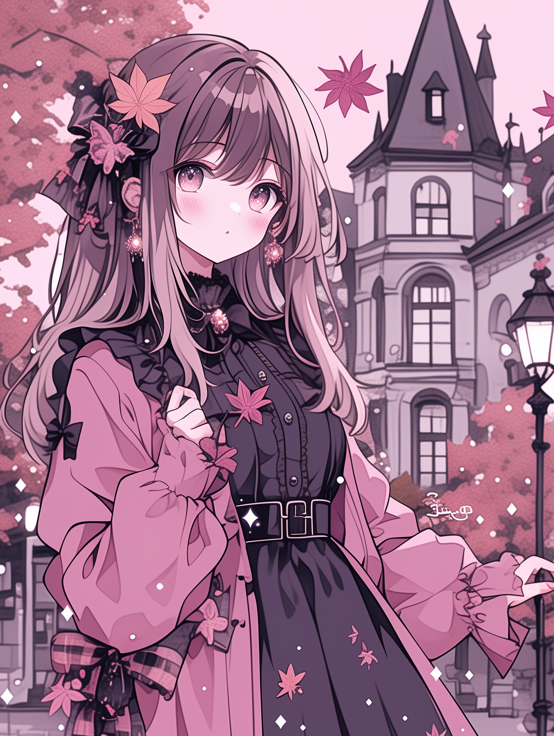 晩秋の街並み | の人気AIイラスト・グラビア