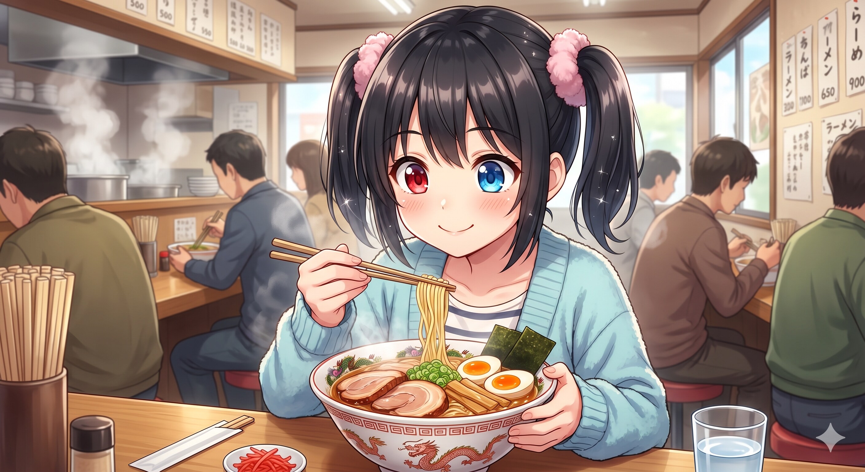 今日のお昼はチャーシュー麺です
