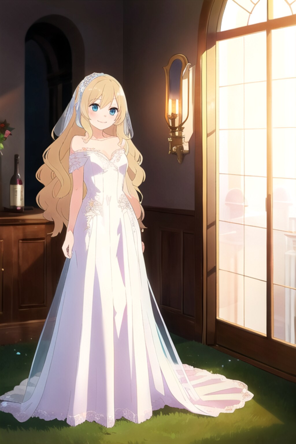 ヴァンパイアのウェディングドレス